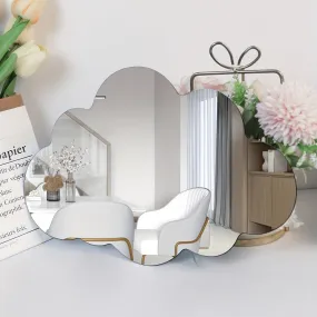 3D Acrylic Cloud Mirror Stickers for Kids and Girls