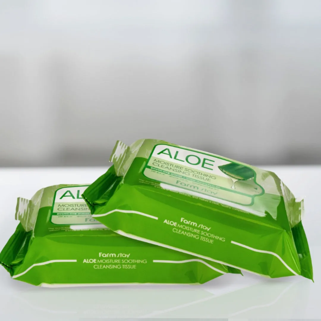 Aloe Moisture Soothing Cleansing Tissue 120g x 30Sheets