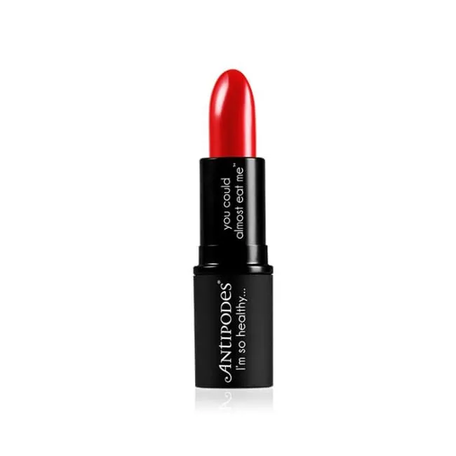 Antipodes Moisture-Boost Natural Lipstick - Forest Berry Red