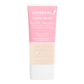 COVERGIRL Clean Fresh Skin Milk Foundation, Hydrating Foundation, Vegan, 1 Count, (packaging may vary)