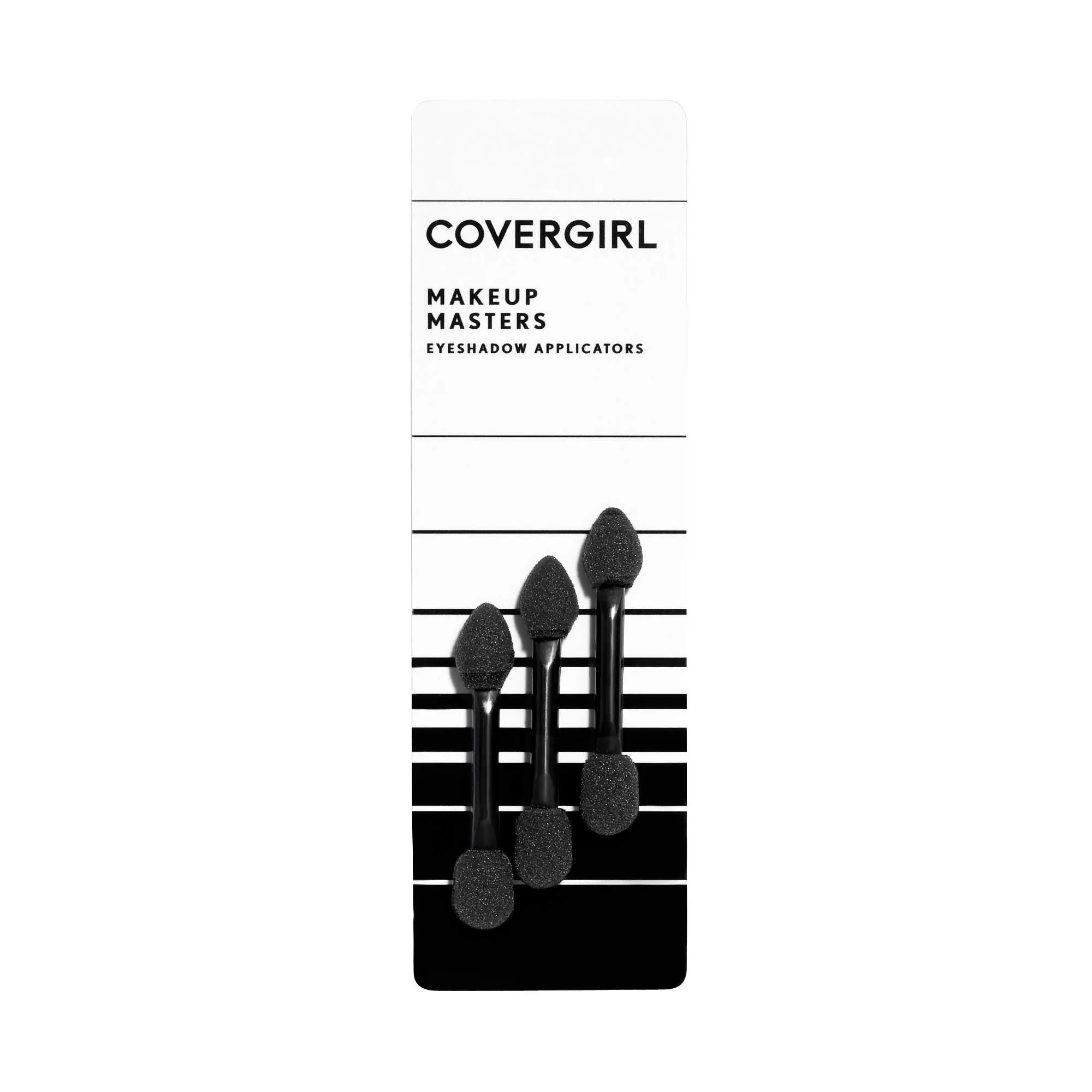 COVERGIRL Makeup Masters Eye Shadow Applicators, 3 Count (Packaging May Vary) (Pack of 3)