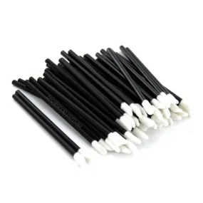 Doe Foot Lip Applicators - Black (50/250/500pcs)