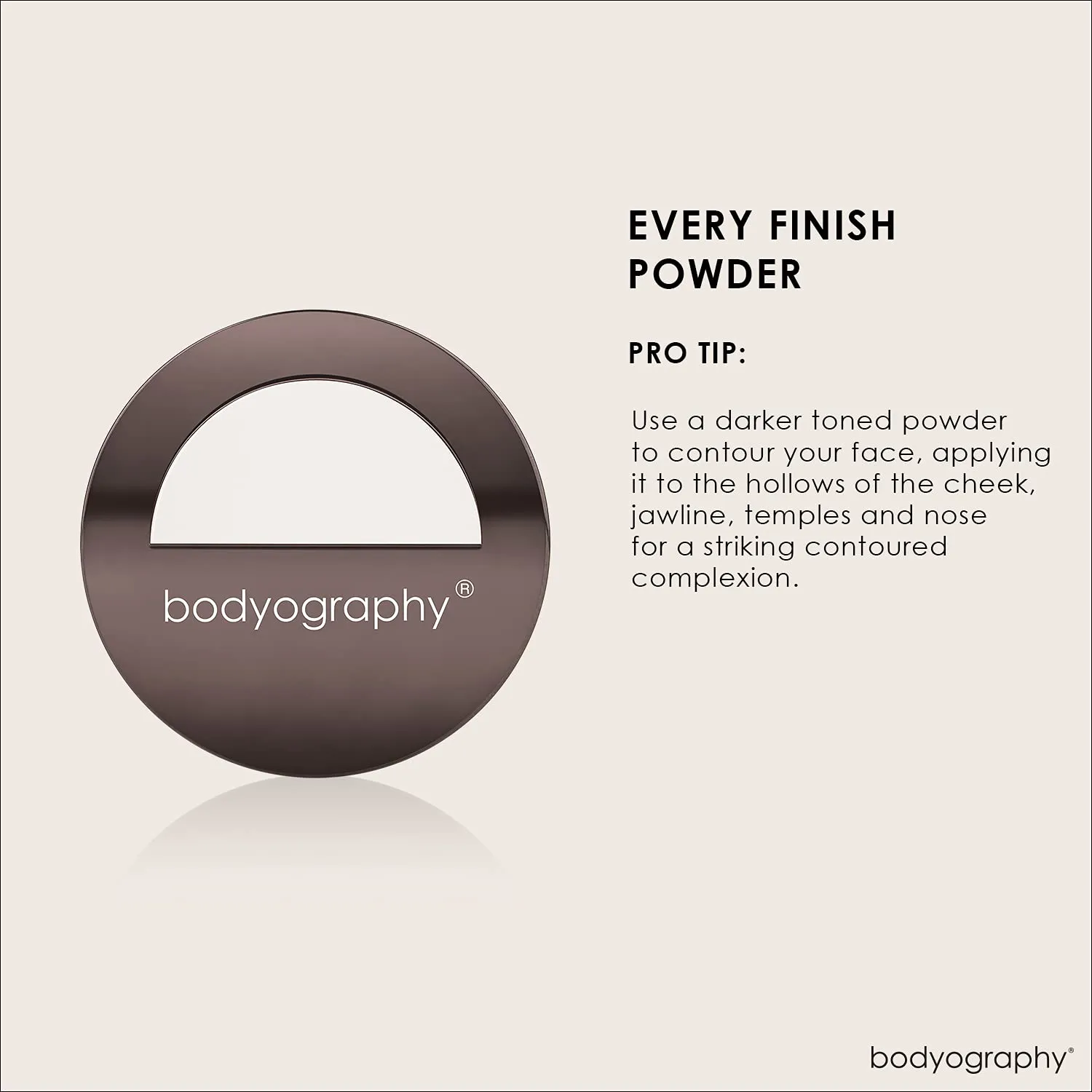 Every Finish Pressed Powder - Translucent by Bodyography for Women - 0.35 oz Powder