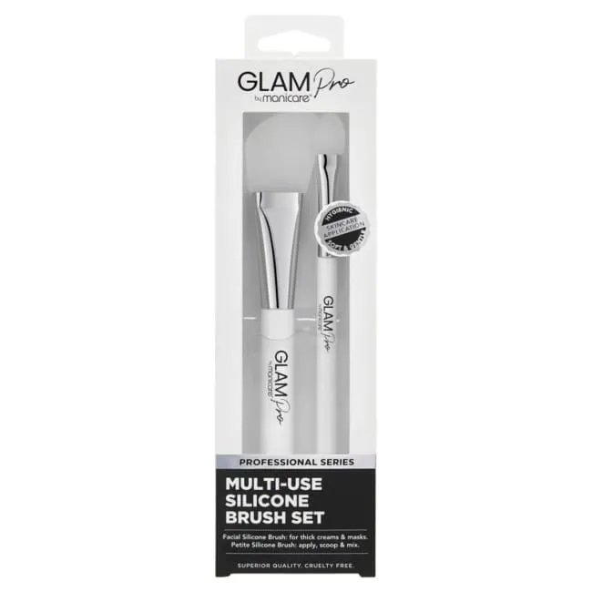GLAM by Manicare Pro Multi-Use Silicone Brush Set