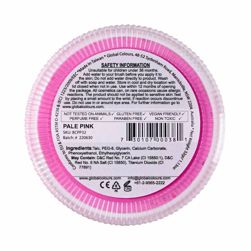 Global, Cream Blending Cake, Pale Pink