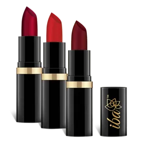Iba Moisture Rich Red Lipstick Combo