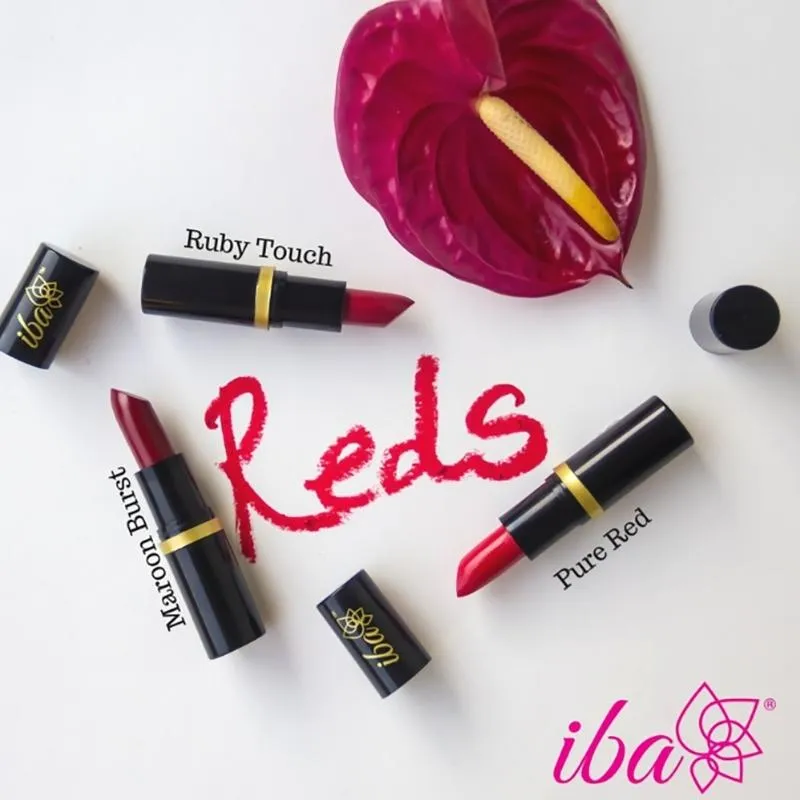 Iba Moisture Rich Red Lipstick Combo