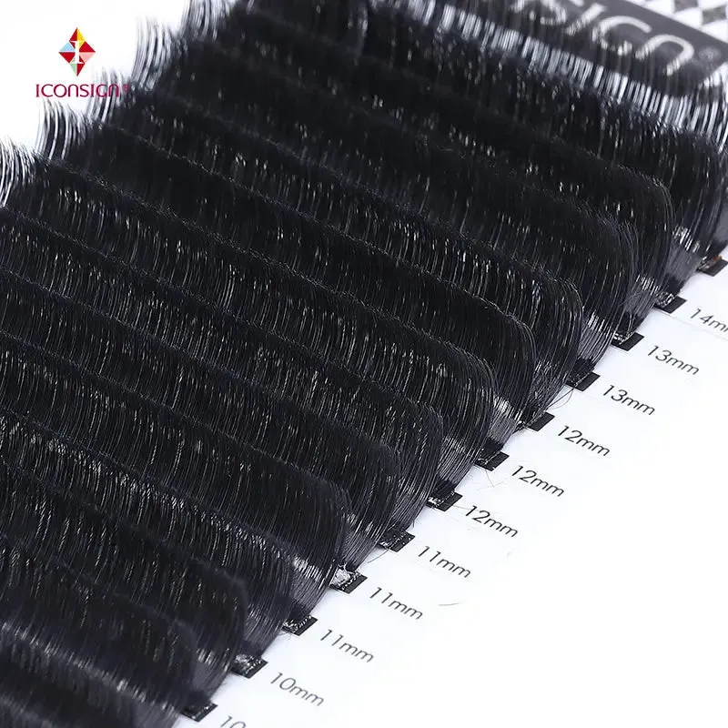 Iconsign: Luxurious 0.05 mm Thick Korean Eyelash Extensions – Premium Lashes for Stunning Eyelashes