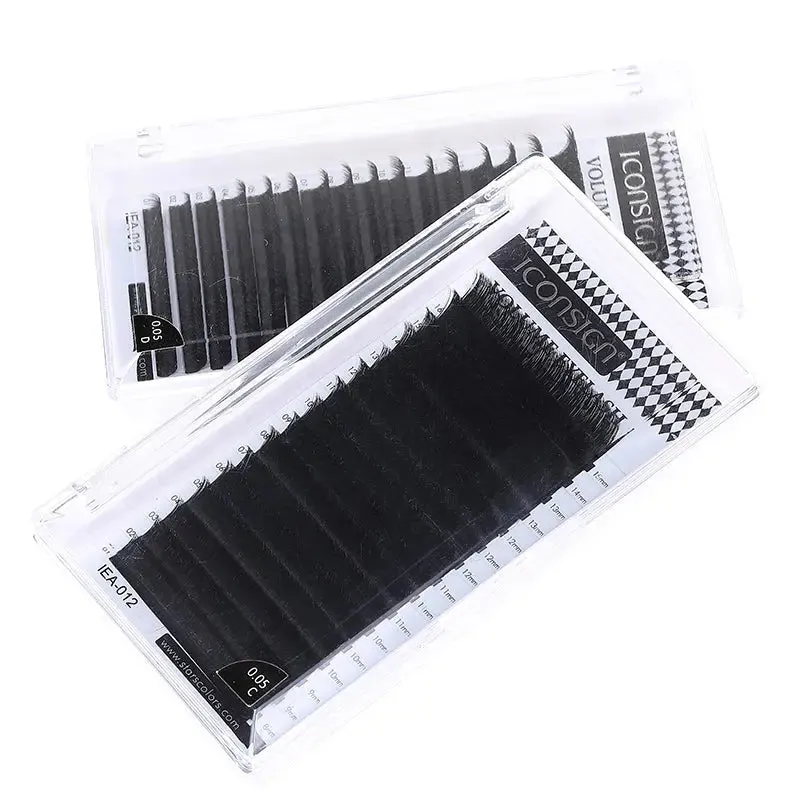 Iconsign: Luxurious 0.05 mm Thick Korean Eyelash Extensions – Premium Lashes for Stunning Eyelashes