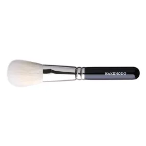J544BkSLN Powder & Liquid Brush Round & Flat Duo Fiber [HB0743]