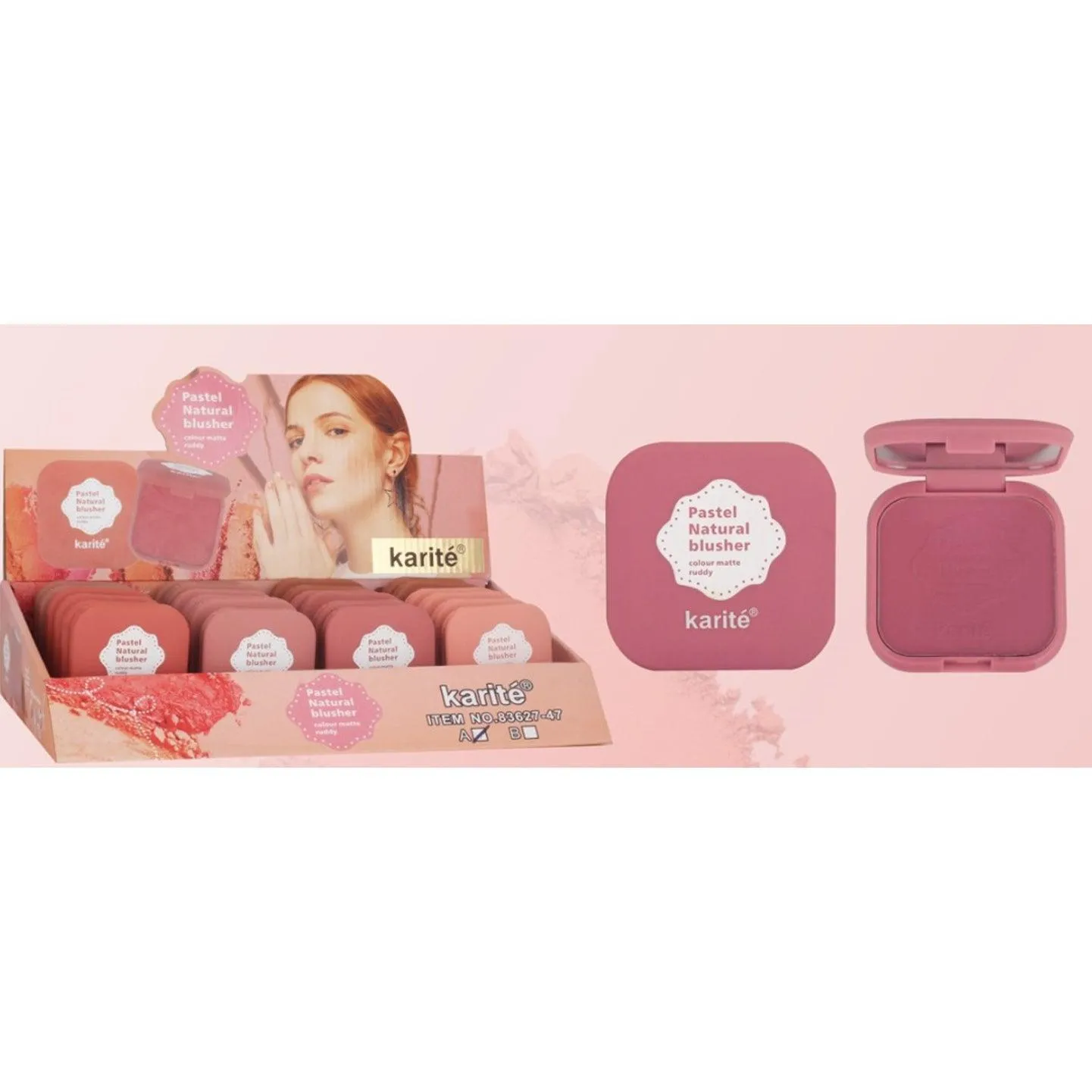 Karite Pastel Natural Blusher - 8g