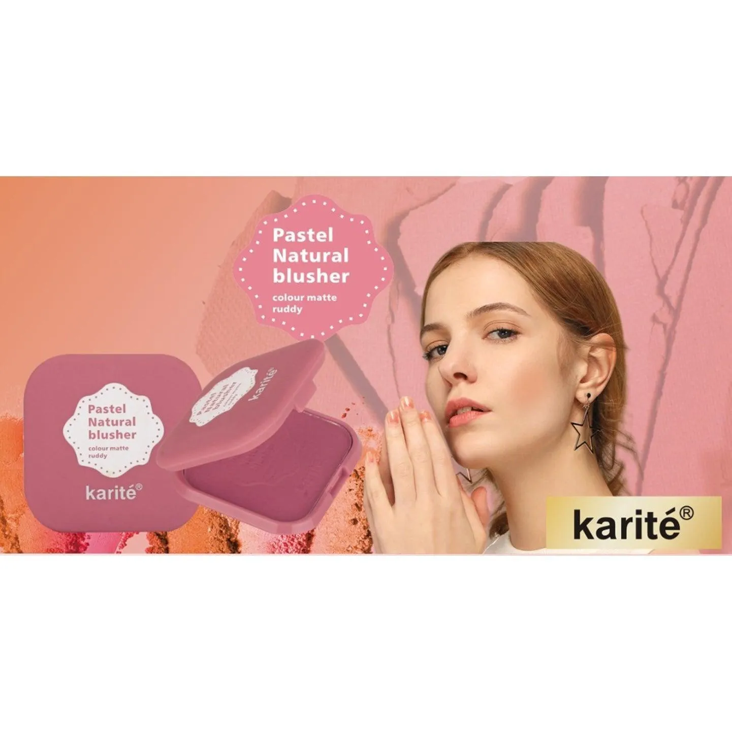 Karite Pastel Natural Blusher - 8g
