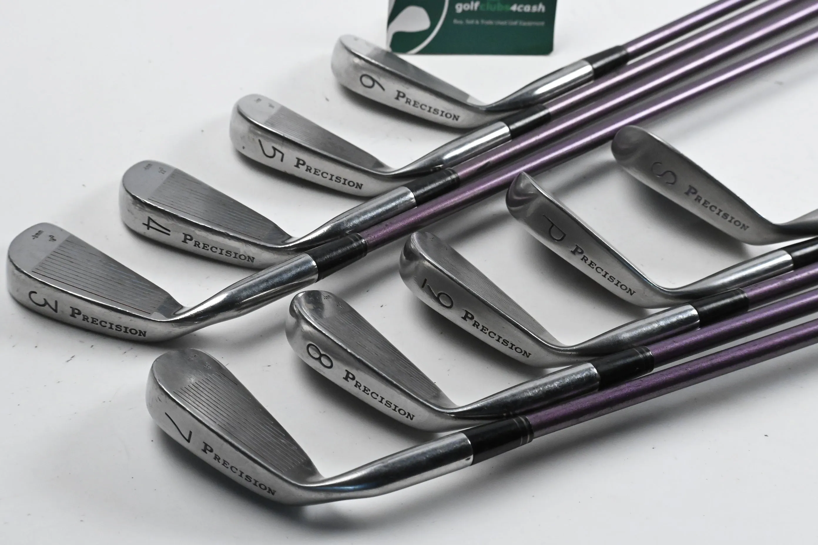 Ladies Precision Flowline Irons / 3-PW SW / Ladies Flex Precision Shafts