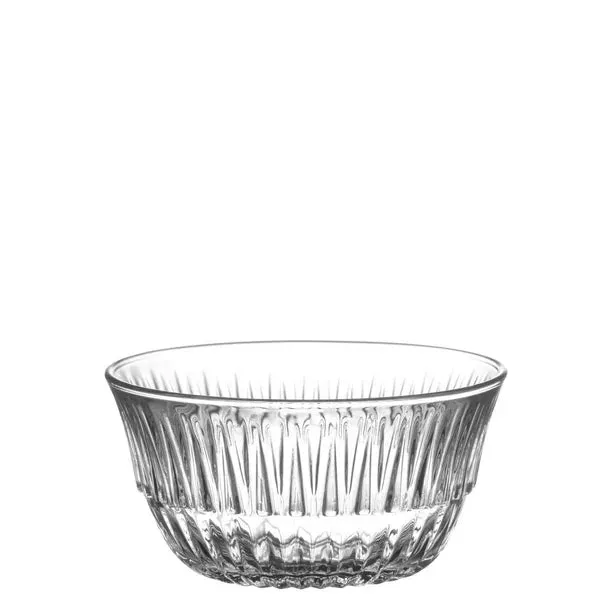 Lav Alinda Crystal Clear Glass Round Serving Bowls Set of 6, 7.2 oz