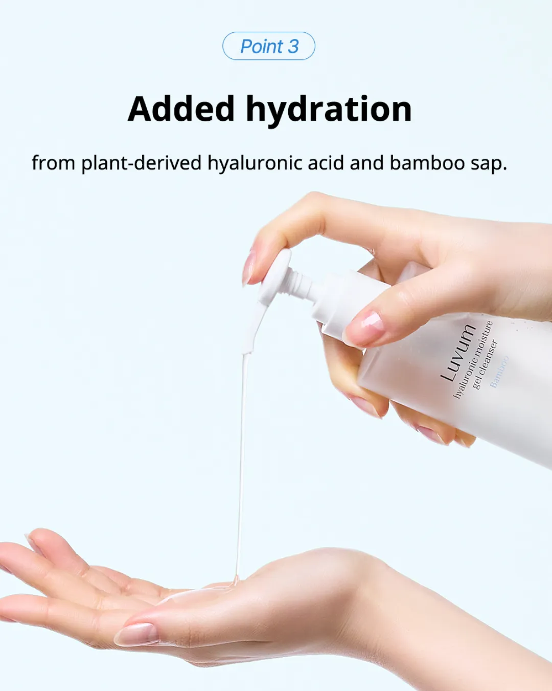 Luvum Bamboo Hyaluronic Moisture Gel Cleanser