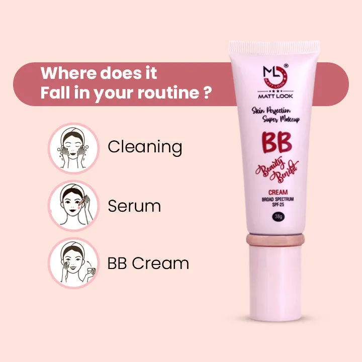 Mattlook BB Cream With SPF-25
