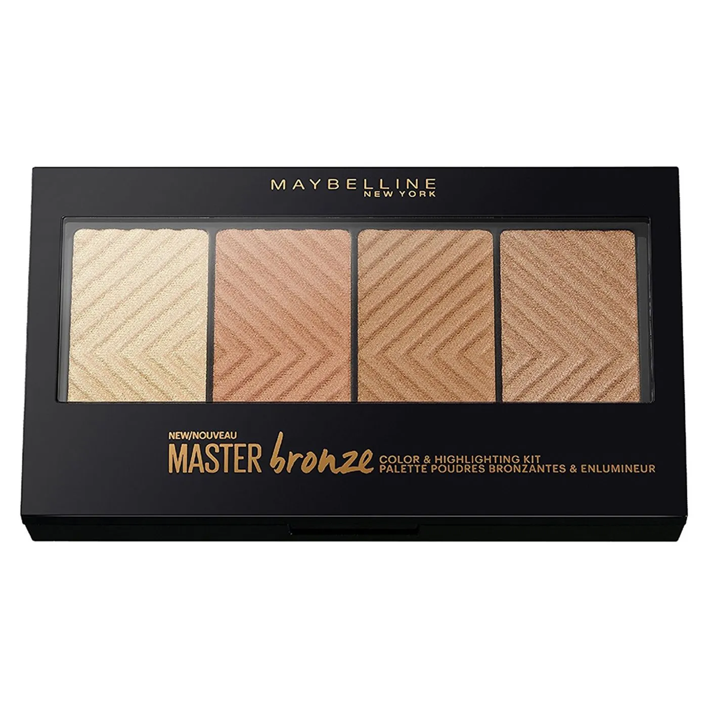 Maybelline Master Bromze Color   Highlight Kit Highlighter 10 Tab