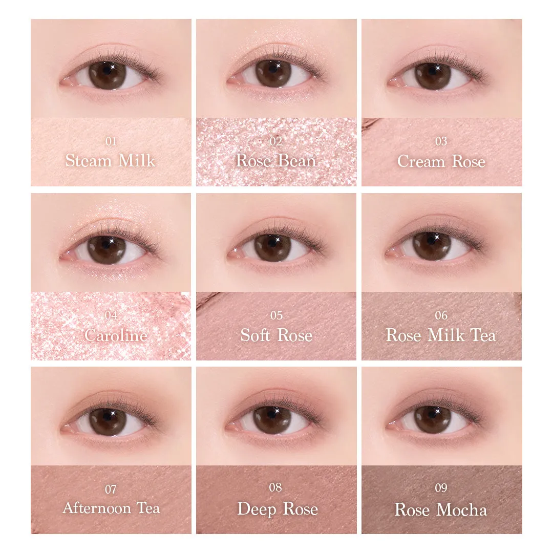 Mood Shadow Palette 25 Rose Milk Tea