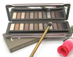 NEW NAKE basics palette makeup kit set nake 3 eyeshadow with brush NK1 NK2 NK3 eye shadow 12 COLOR Nake1 2 3 makeup set