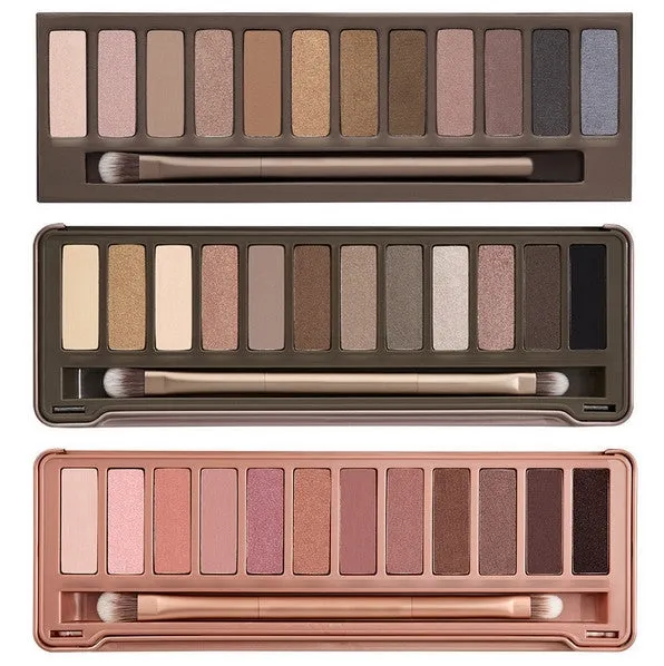 NEW NAKE basics palette makeup kit set nake 3 eyeshadow with brush NK1 NK2 NK3 eye shadow 12 COLOR Nake1 2 3 makeup set