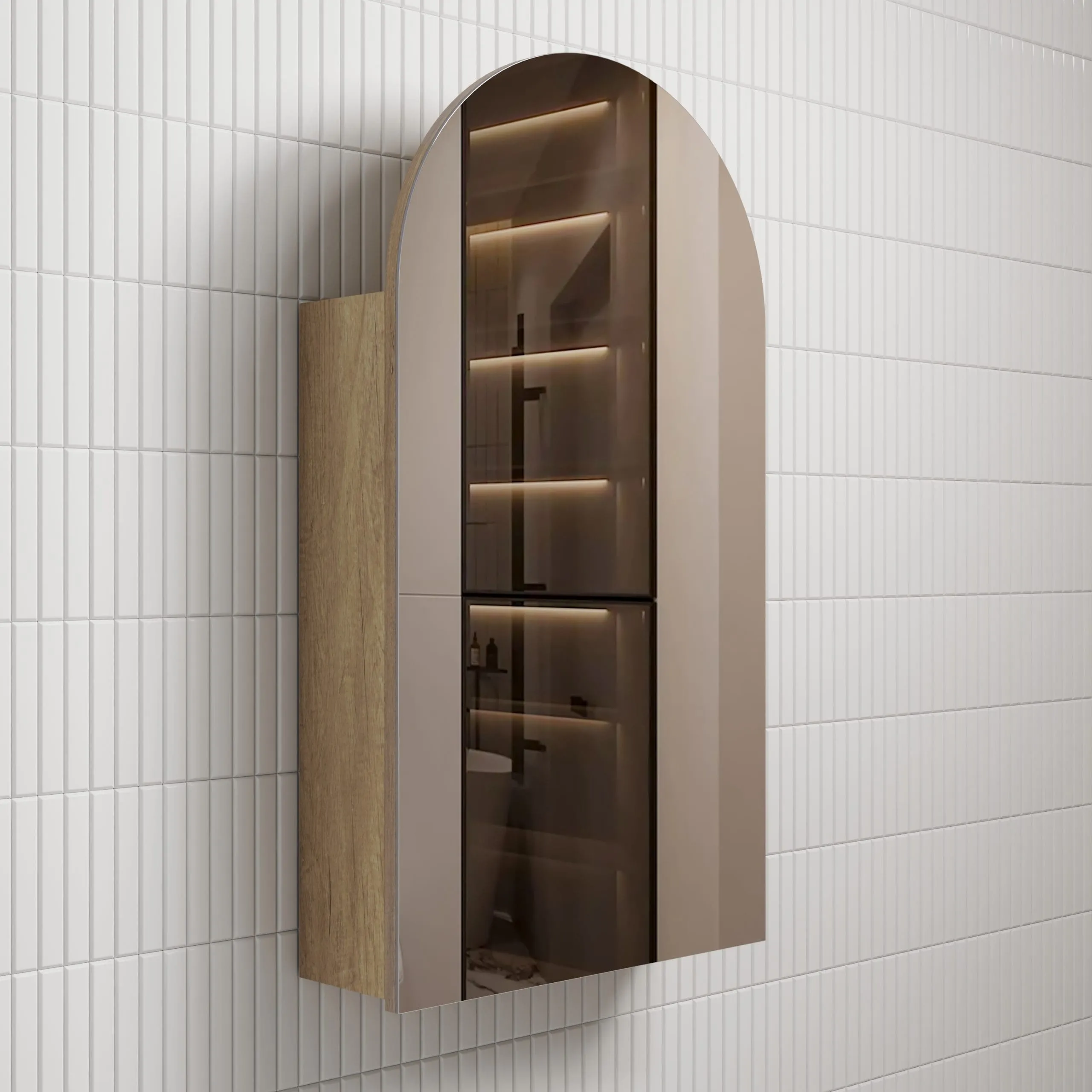 Oakley Arch Shaving Cabinet