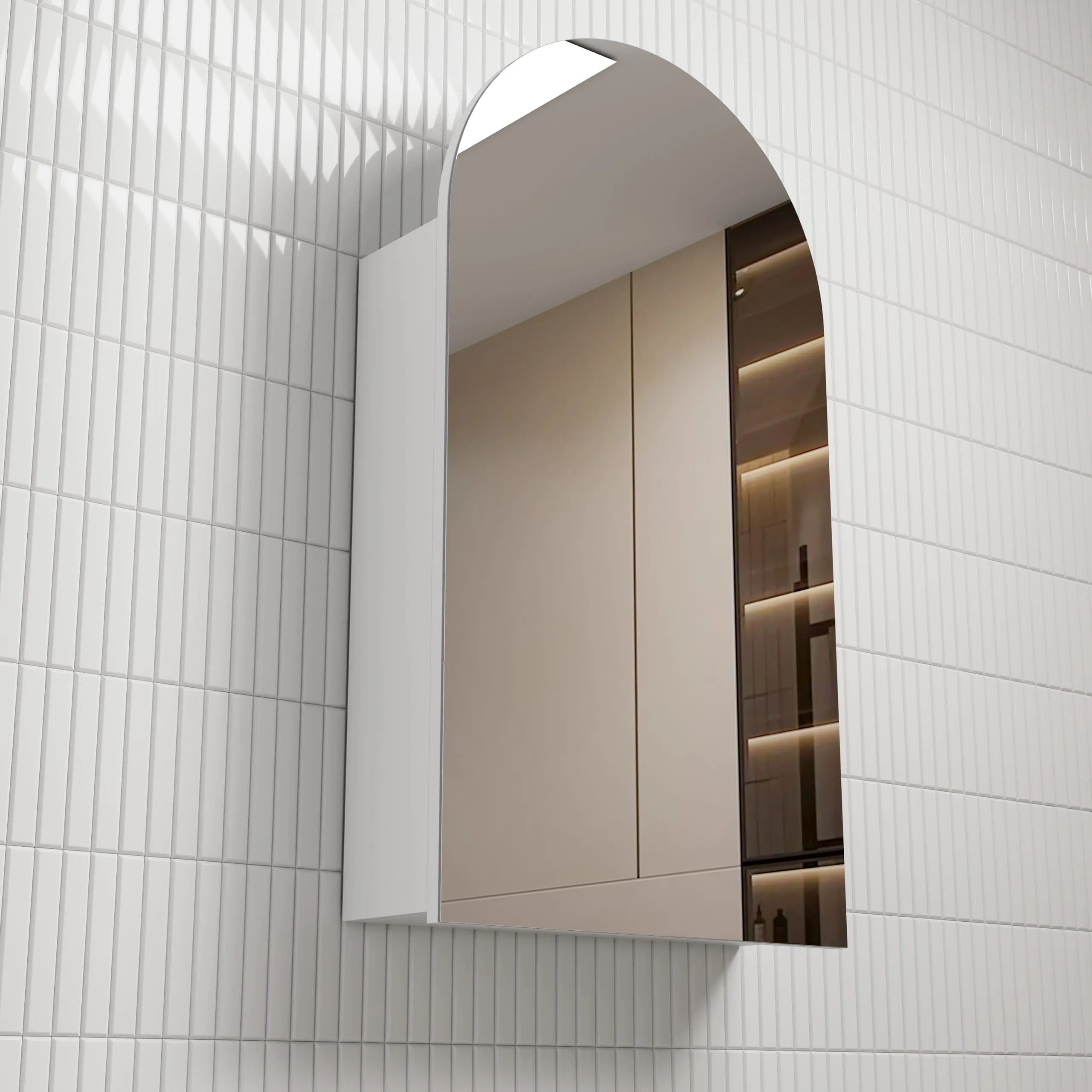 Oakley Arch Shaving Cabinet