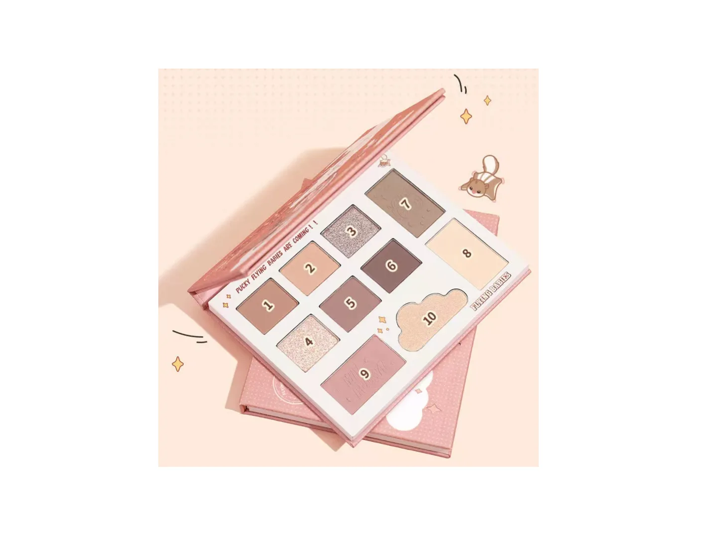 Pucky Flying Babies Cosmetics