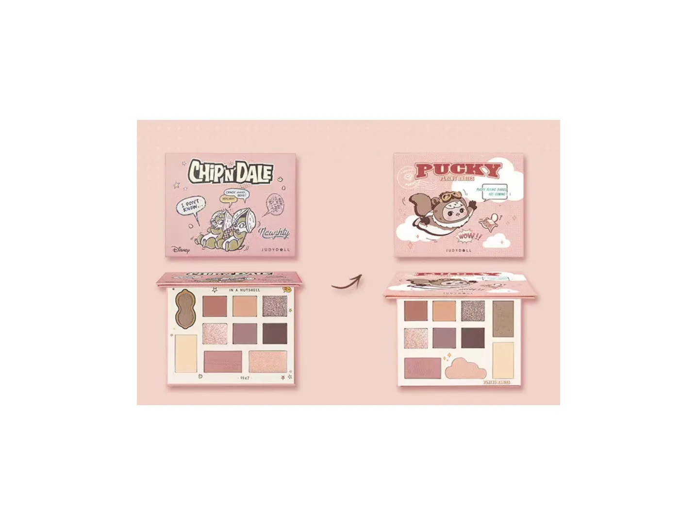 Pucky Flying Babies Cosmetics