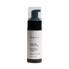 PurErb Cavliar Lime Cleansing Foam
