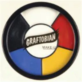 "Get Your Clown On With Graftobian Make-Up Wheel"