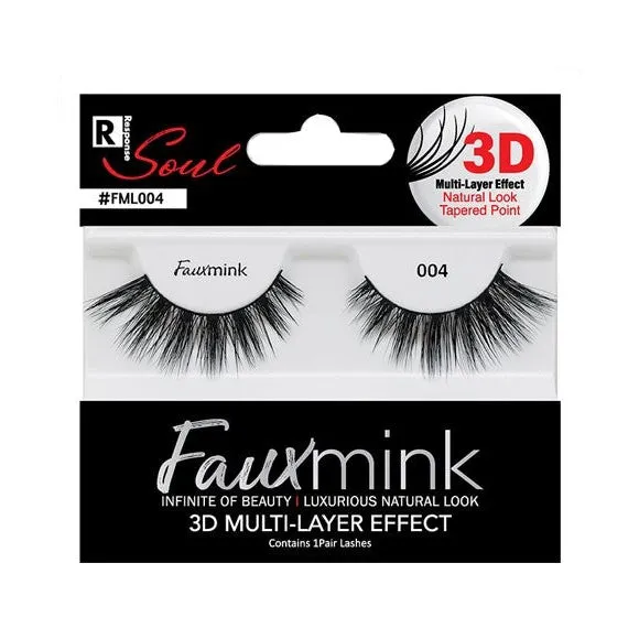 Response Soul Faux Mink 3D Effect Eyelash 004
