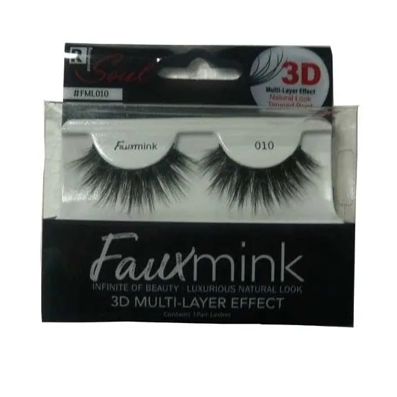 Response Soul Faux Mink 3D Effect Eyelash 010