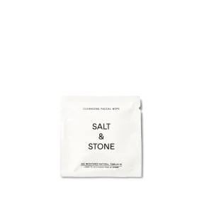 SALT & STONE - Cleansing Facial Wipes / 20 Pack