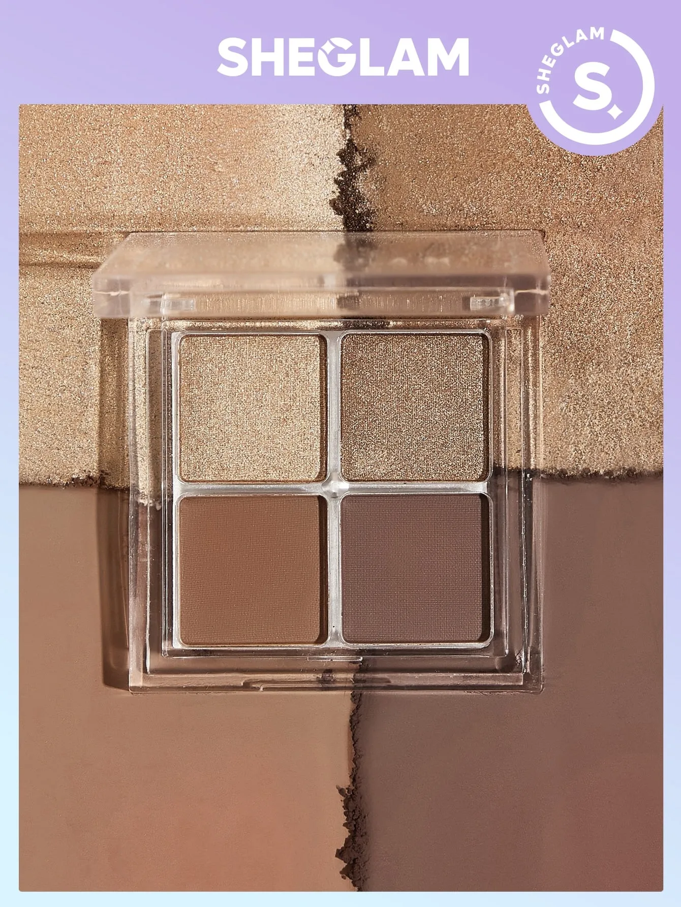 SHEGLAM Cosmic Crystal Eyeshadow Quad Charm School