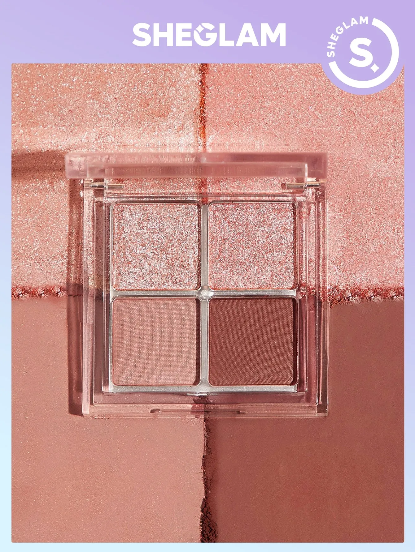 SHEGLAM Cosmic Crystal Eyeshadow Quad Charm School