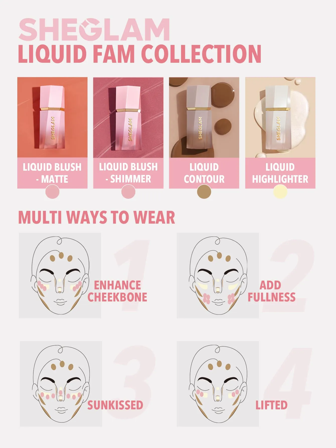 SHEGLAM Sun Sculpt Liquid Contour Warm Honey