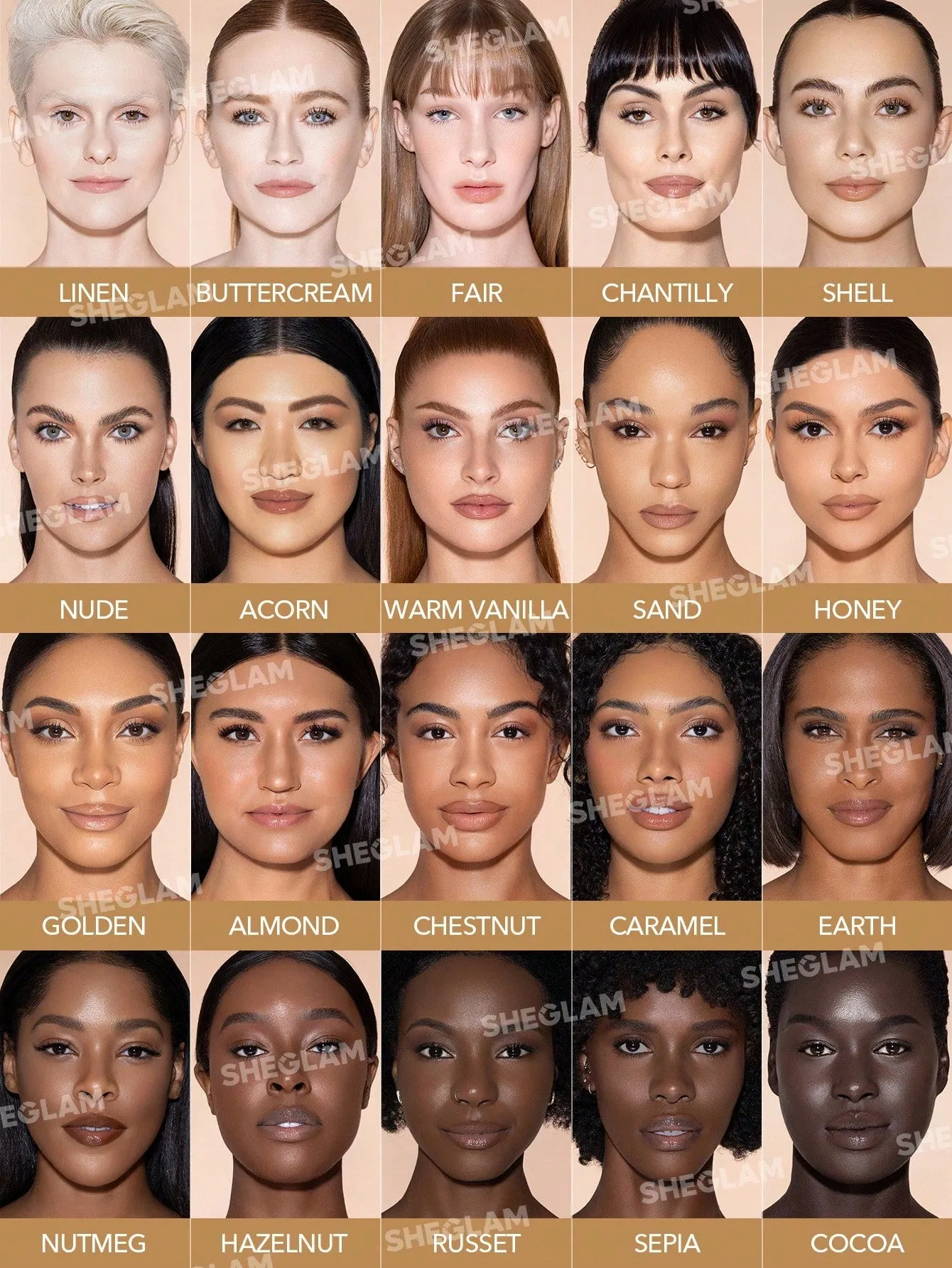 SHEIN SHEGLAM Perfect Skin High Coverage Concealer