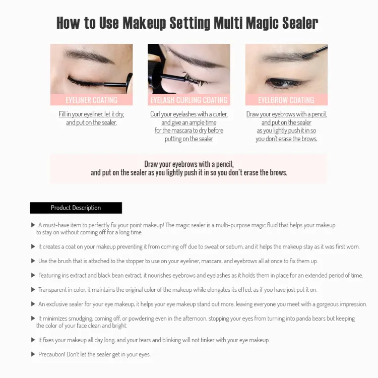 so natural Makeup Magic FIXX Sealer; 0.34 fl.oz / 10ml
