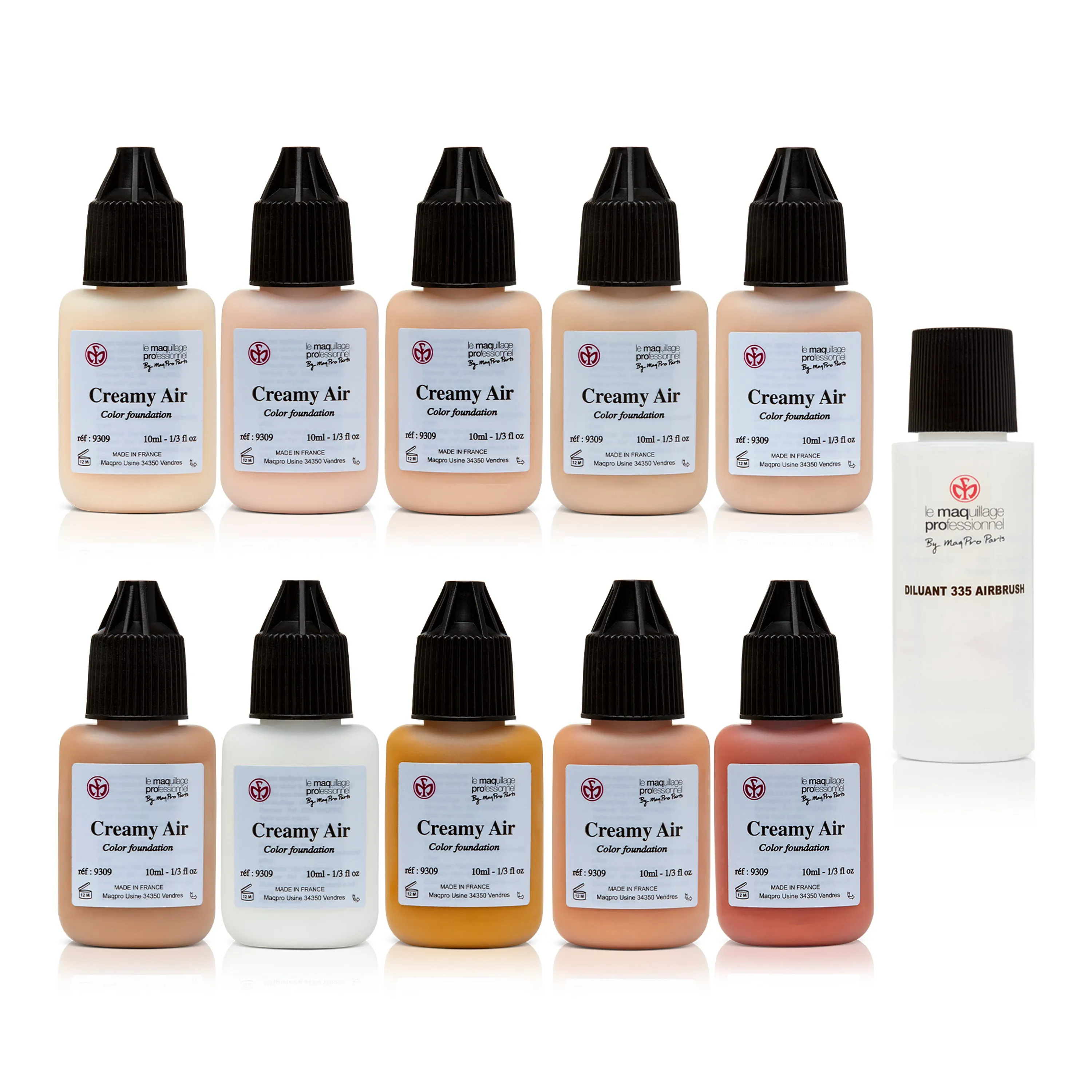 TEMPTU x MaqPro Creamy Air Corrective Makeup & Tattoo Cover Set