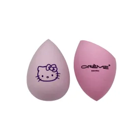The Crème Shop x Hello Kitty (Purple) Edge Cut Blending Sponge Duo