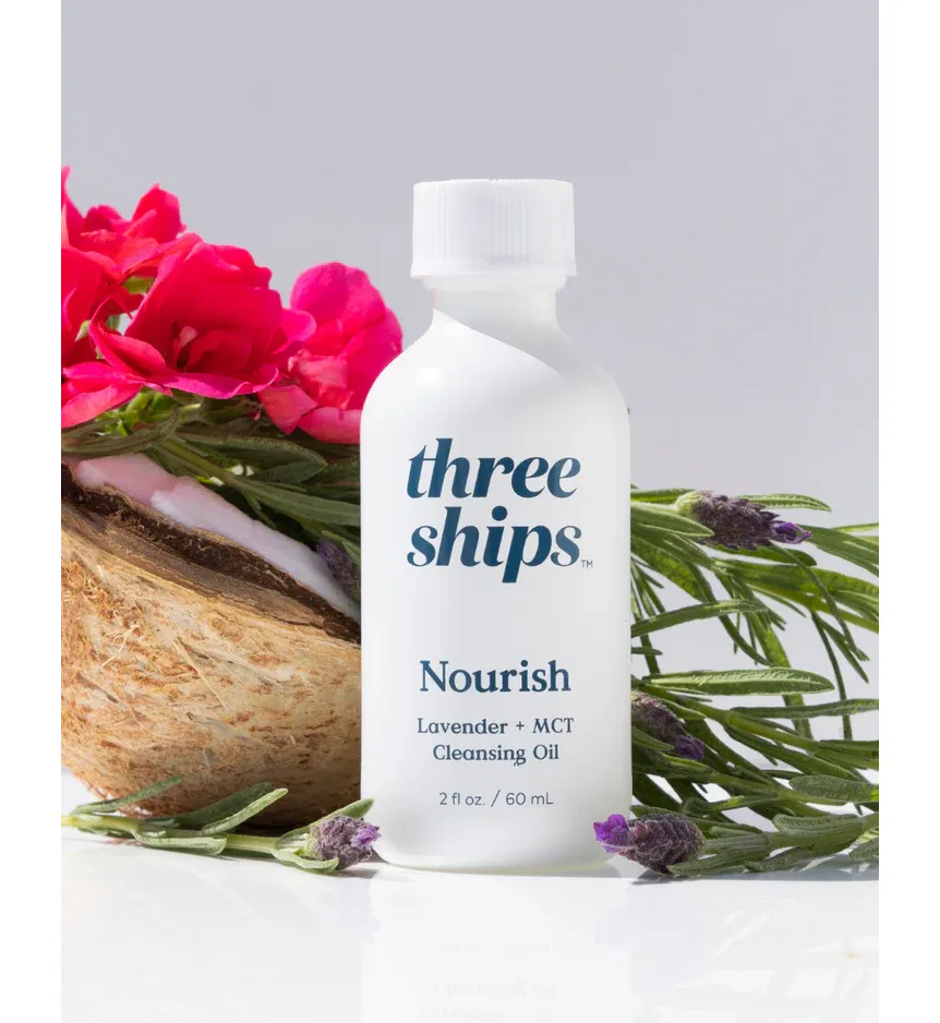 Three Ships - Lavender   MCT Cleansing Oil