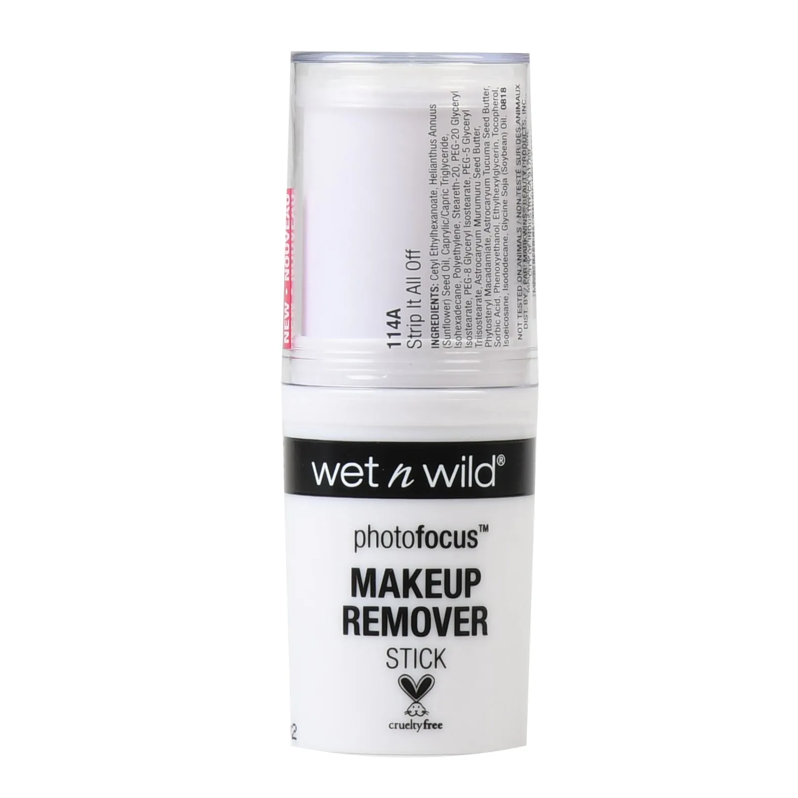 WET N WILD - Photo Focus Makeup Remover Stick Strip It All Off 114A - 0.28 oz (8 g)